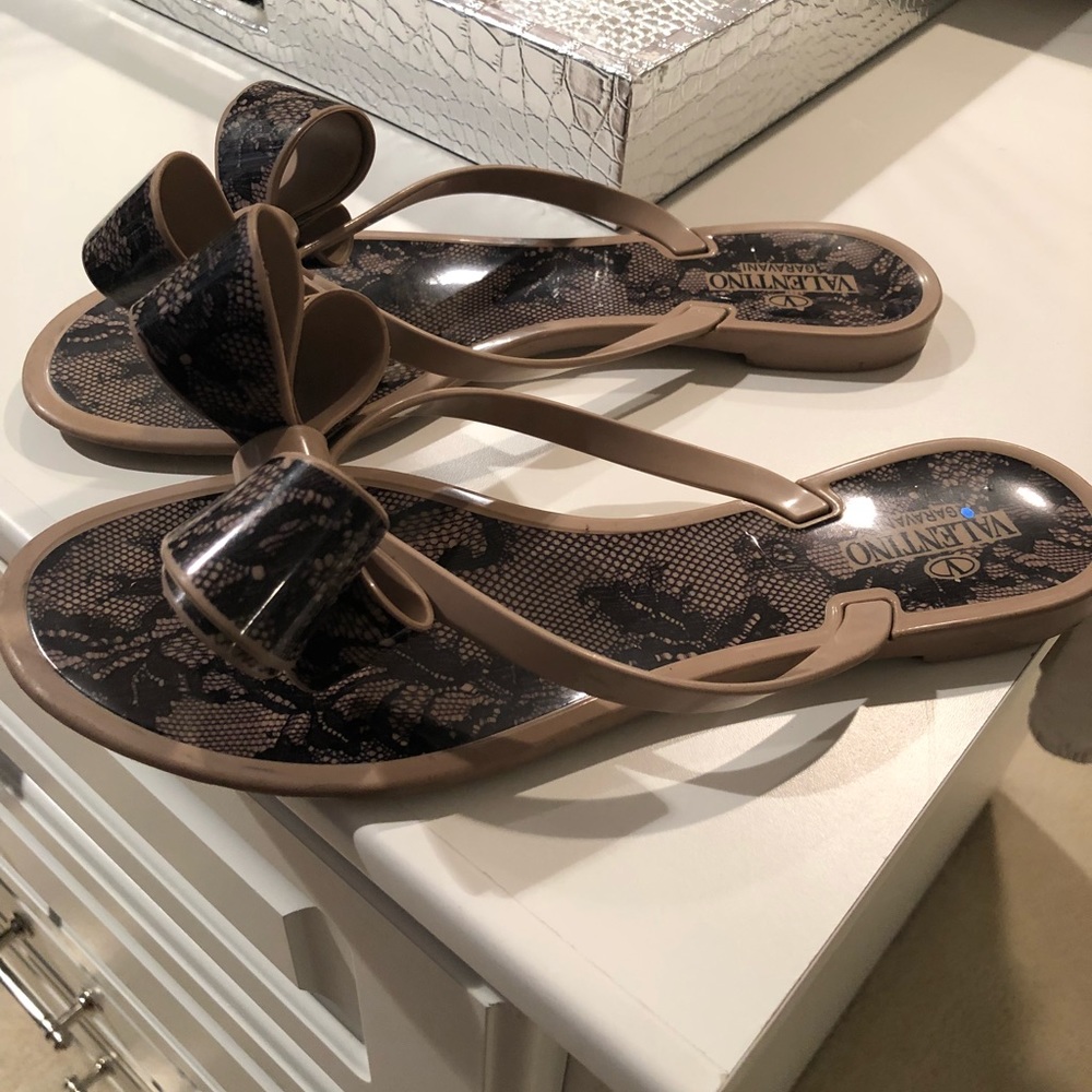 Valentino flip flops